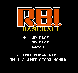 RBI Baseball screenshot 3 for NES
